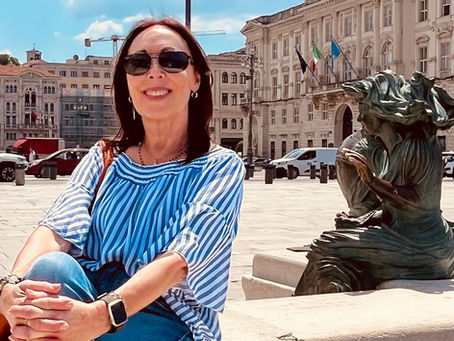 Io a Trieste Piazza Unità d'Italia