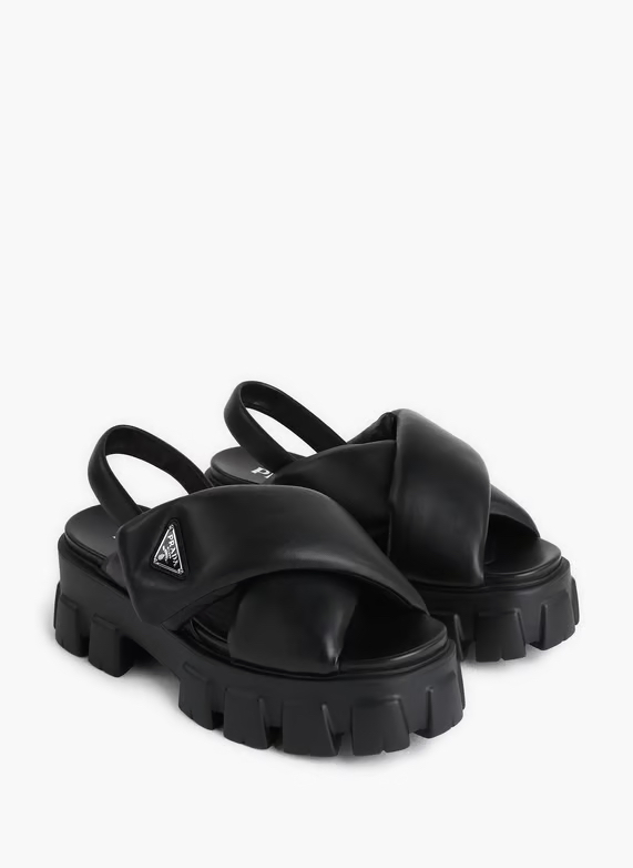 Sandali con carrarmato