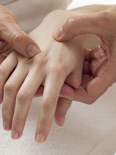 Le massage des points de pression