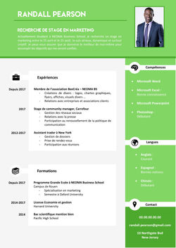 Modèle Randall Pearson - Vert