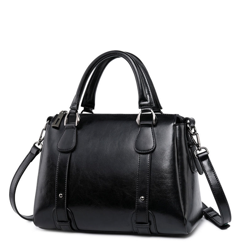 Miniatura: Bolsa Feminina em Couro Legítimo Elegante Espaçosa e Versátil