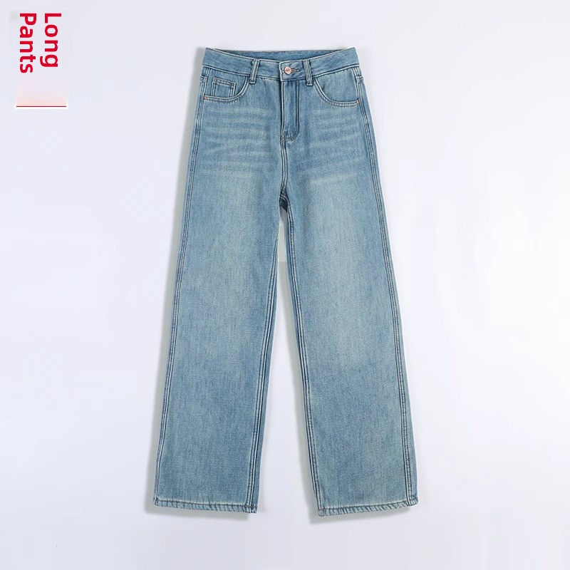 Miniatura: Calça Jeans Feminina Forrada com Lã Fleece