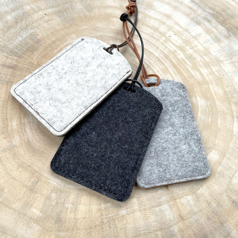 Miniaturbild: Kofferanhänger | Gepäckanhänger | Leder Gepäckanhänger | Taschenanhänger