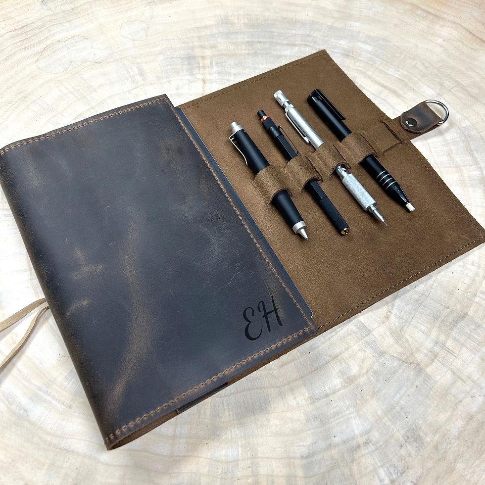 Miniaturbild: Leder Organizer A5 für Moleskine CREATIVA | Leuchturm | Skzzenbuch | Notizbuch