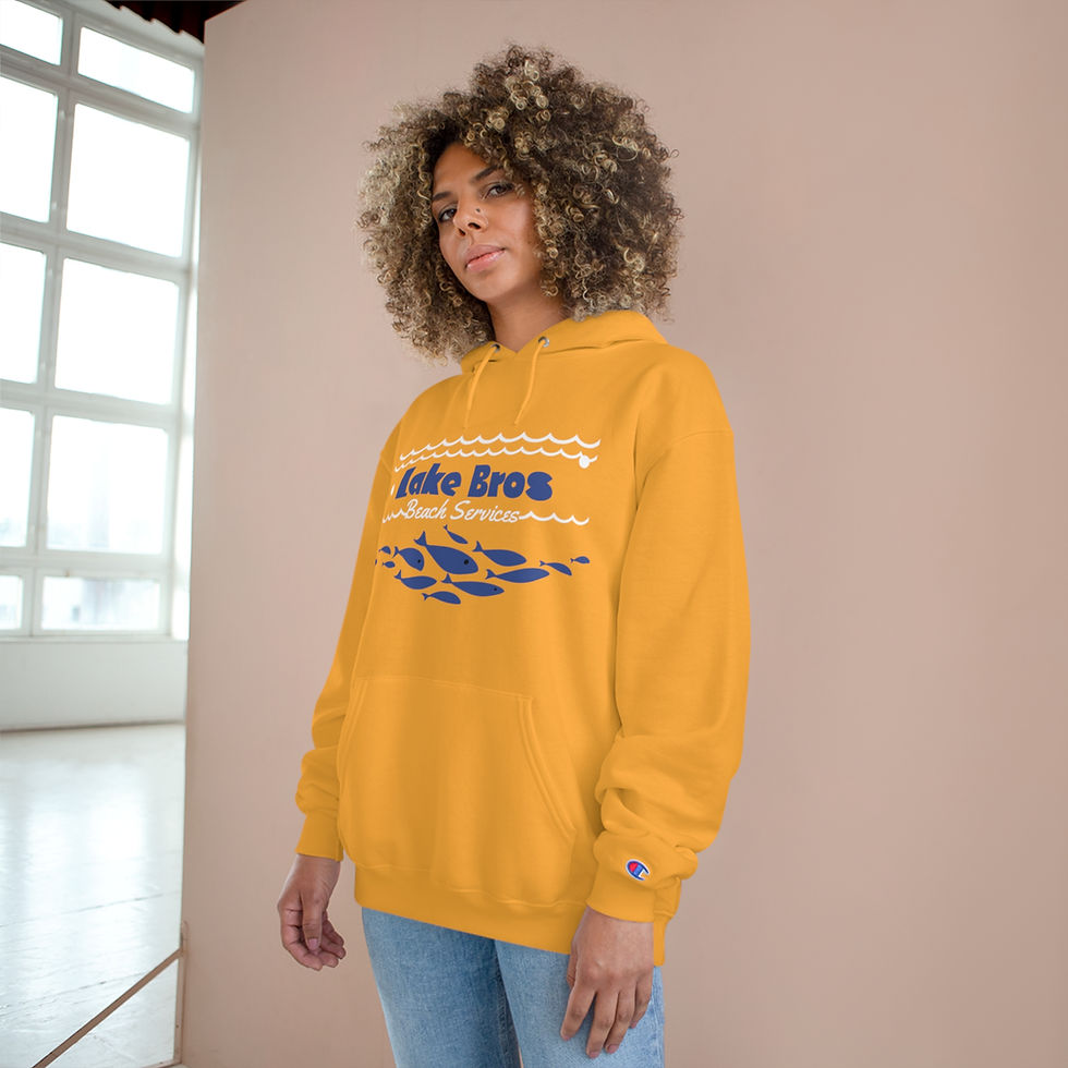Thumbnail: Lake Bros Beach Services Hoodie -Champion Sweatshirt