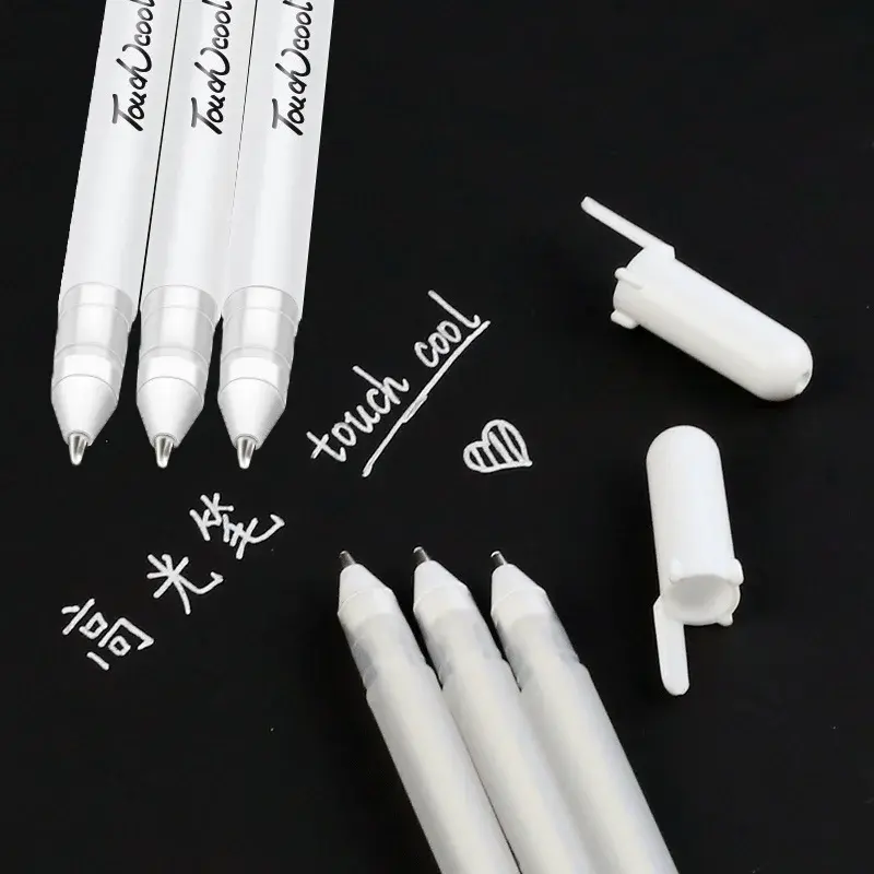 Thumbnail: 3 Pcs 0.8mm Creative White Ink Pen