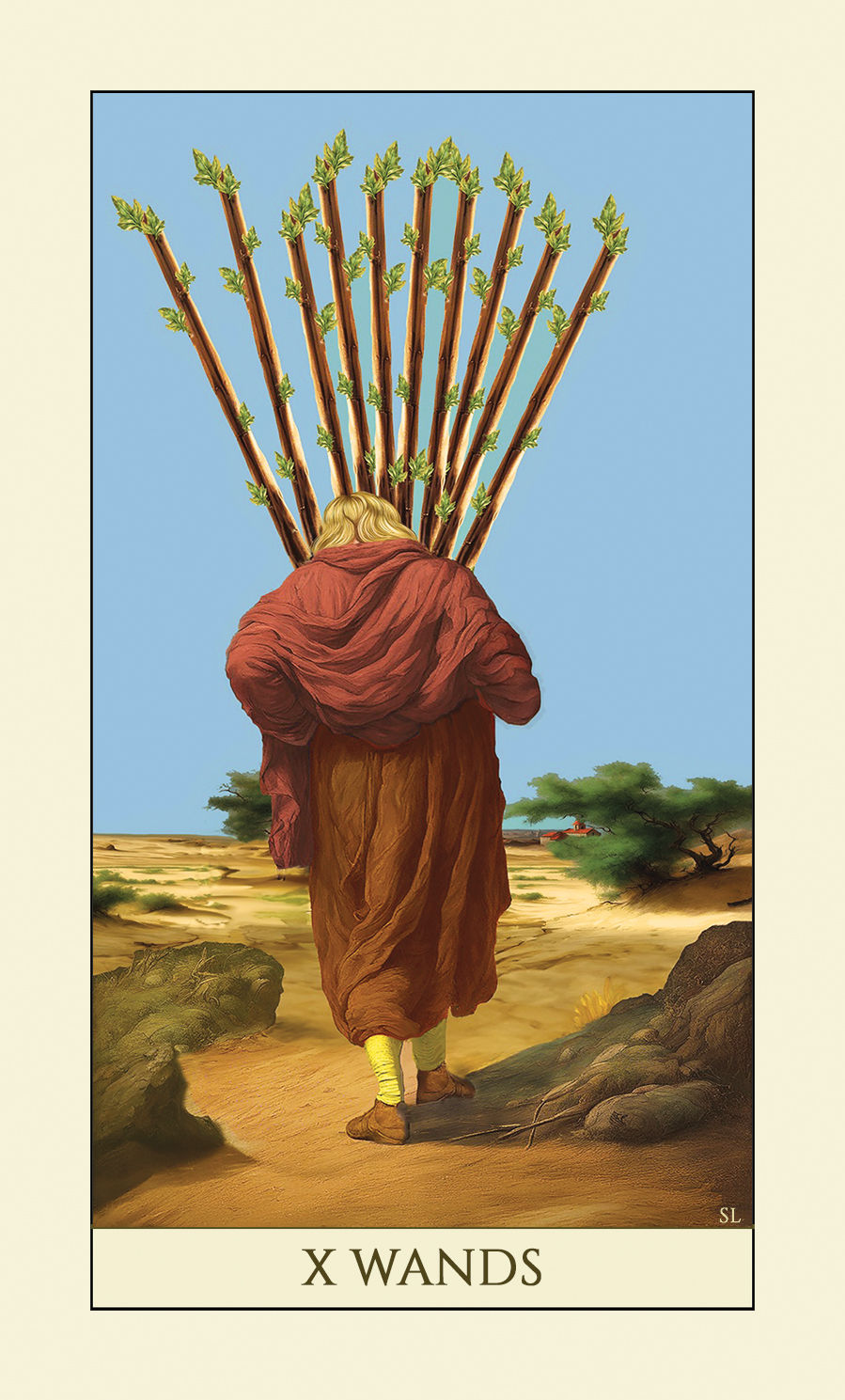 X WANDS The Tribute Tarot Sand Laurenson 2026