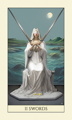 II SWORDS The Tribute Tarot
