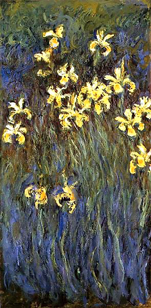 The Yellow Irises Claude Monet 1917