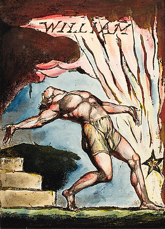 Illustration from Europa a Prophecy William Blake The World XXI The Tribute Tarot