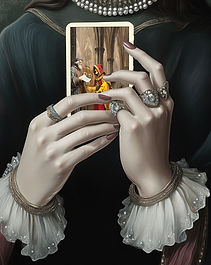 The Tribute Tarot III Pentacles