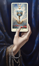 Ace of Cups The Tribute tarot deck