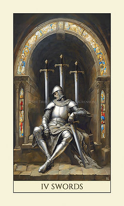 IV SWORDS The Tribute Tarot