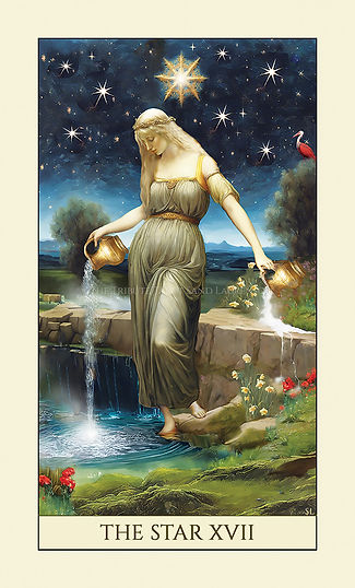 THE STAR XVII Tribute Tarot