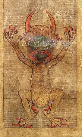 Codex Gigas DevilEarly 13th century (c. 1229) Bohemia