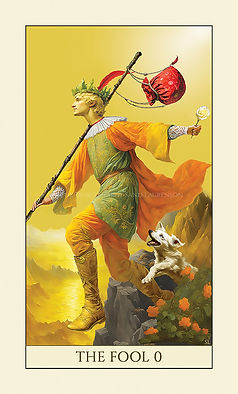 THE FOOL 0 - Tribute Tarot