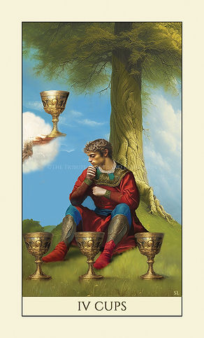 IV CUPS The Tribute Tarot