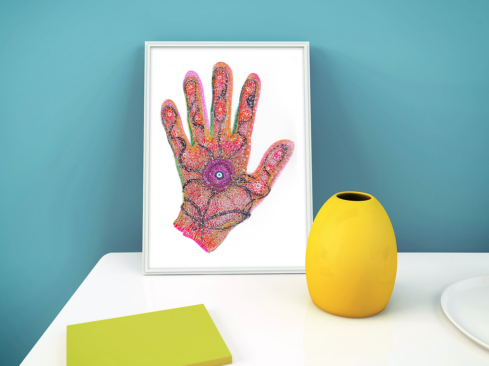 Thumbnail: Print My Right Hand by my Left