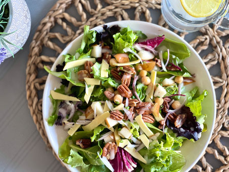 8 Ingredients for a Light Fruity Summer Salad - Bosc Pear & Pecan Salad