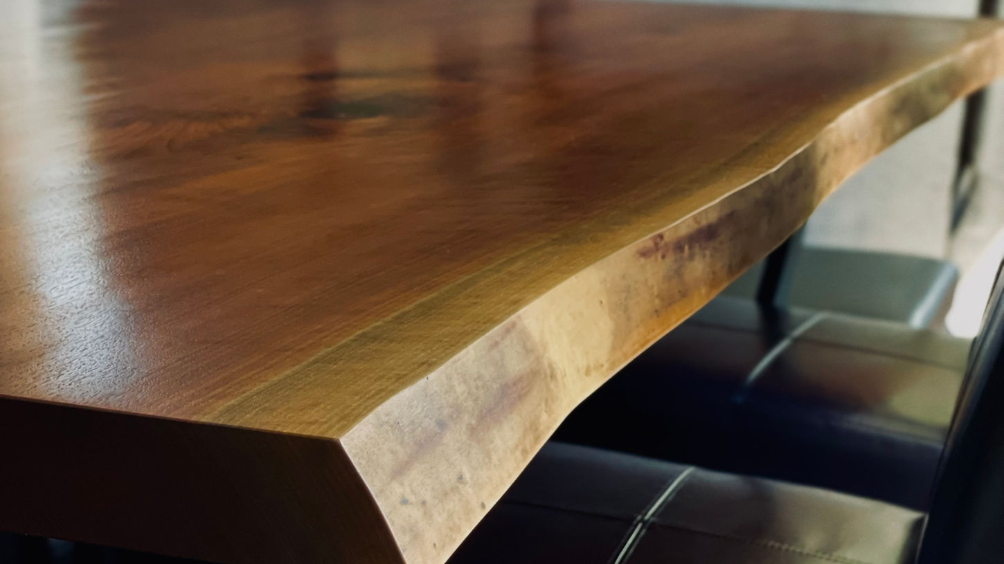 wood table