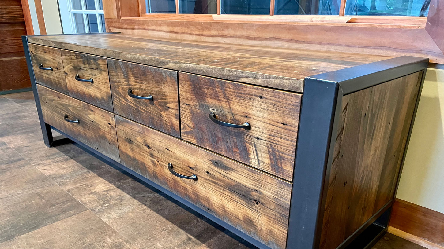 wood bench