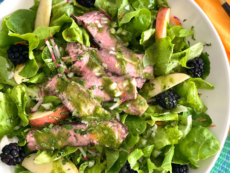 Fresh Basil Vinaigrette: One Salad Dressing You Need for Every Salad (AIP, Gluten-Free)