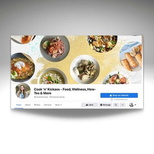 Facebook page setup by Blufeather Designs