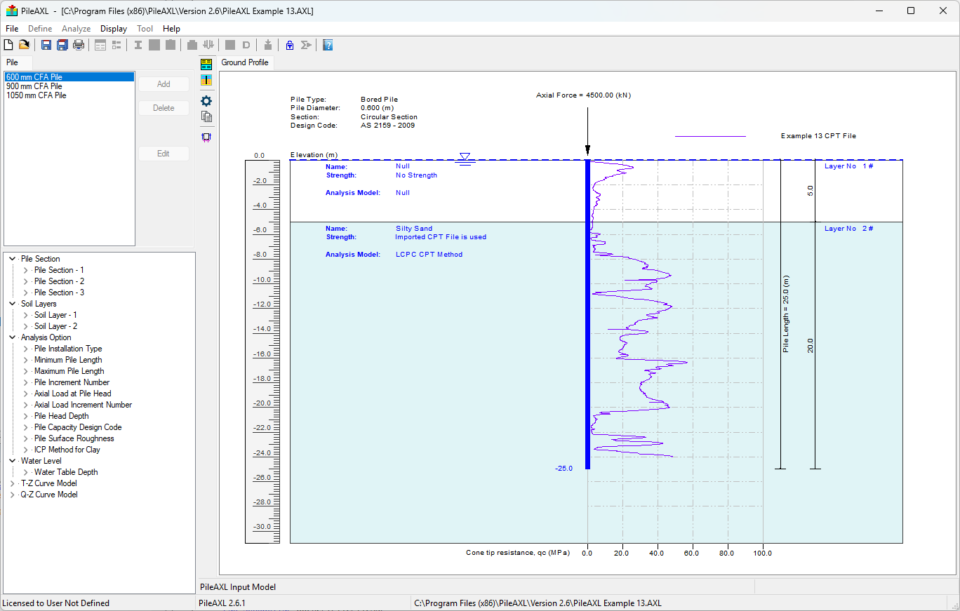 Axially Loaded Piles | T-Z Curves | Pile Design Software