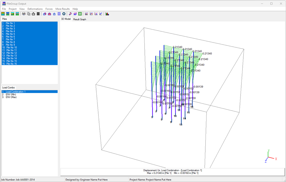 Piling Design Software PileGroup Tutorial Examples | Pile Design Software