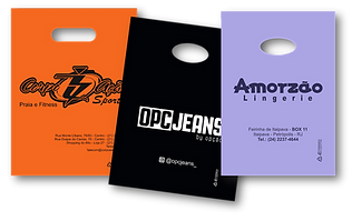 embalagens impressas com logotipo