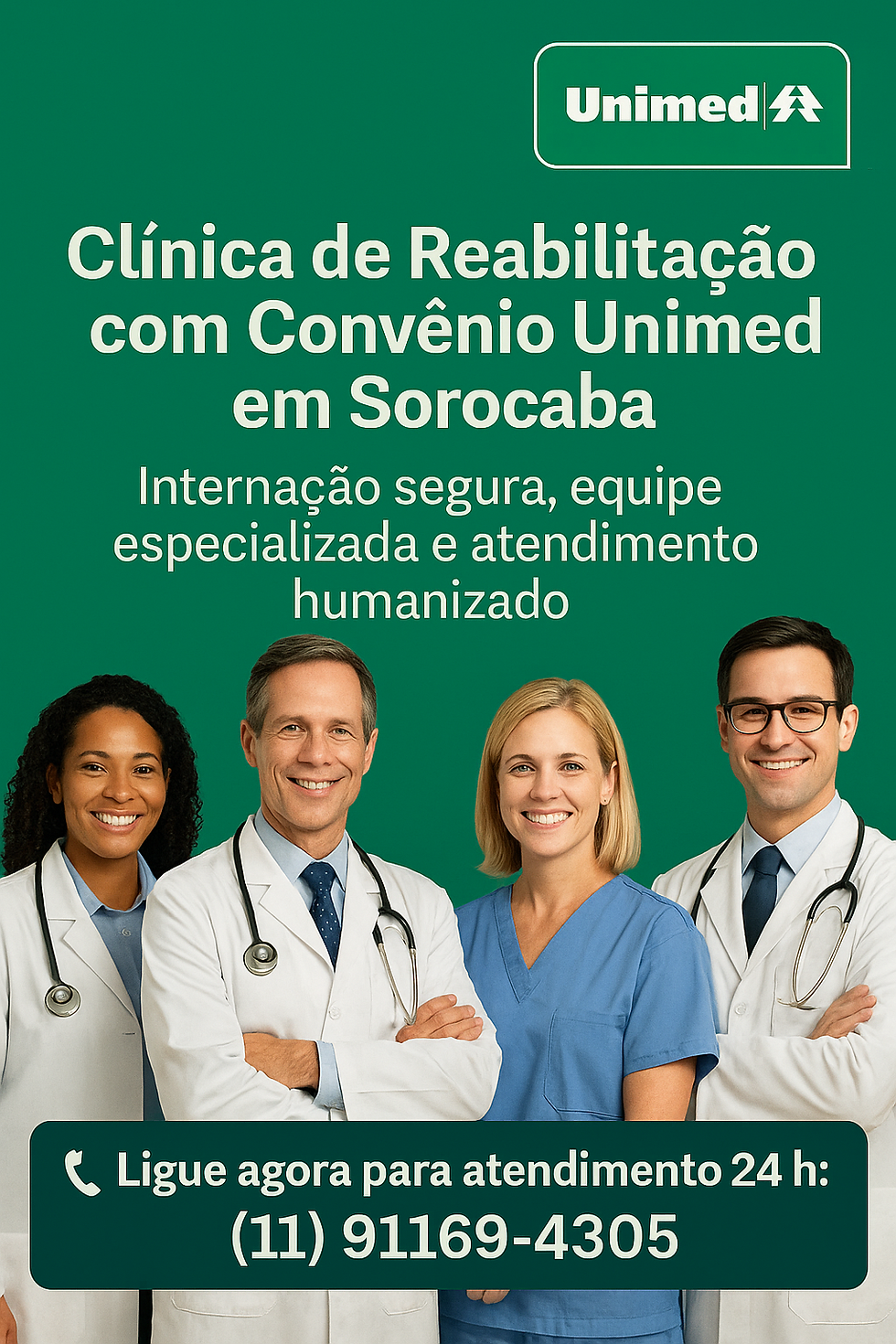 Clínica de Reabilitação com Convênio Unimed em Sorocaba