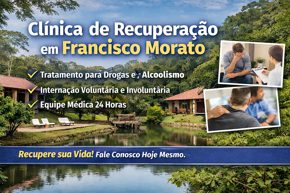 A clínica de recuperação em Francisco Morato oferece tratamento especializado para pessoas que enfrentam problemas com álcool, drogas e transtornos de saúde mental.