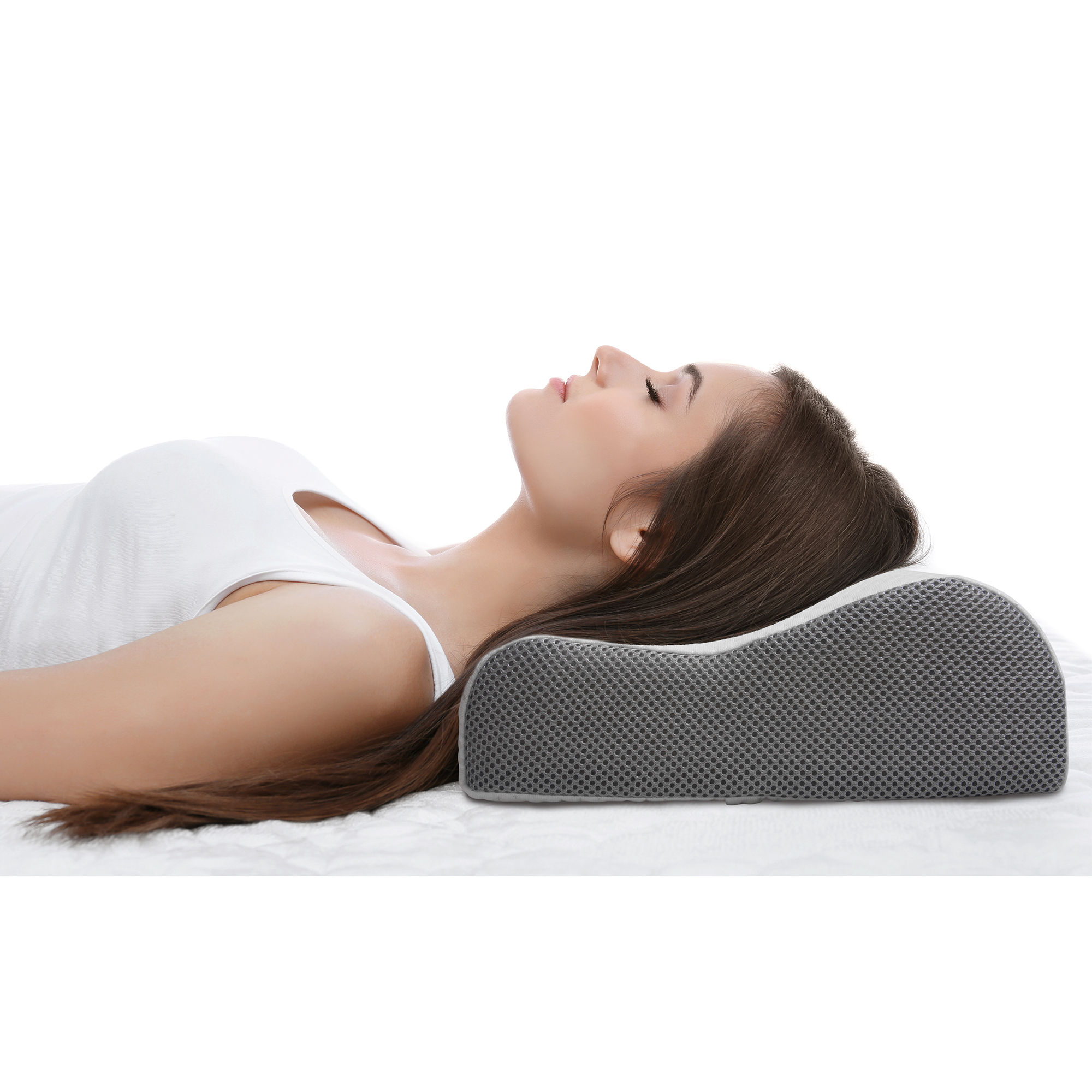 Oreiller mousse mémoire & forme contour