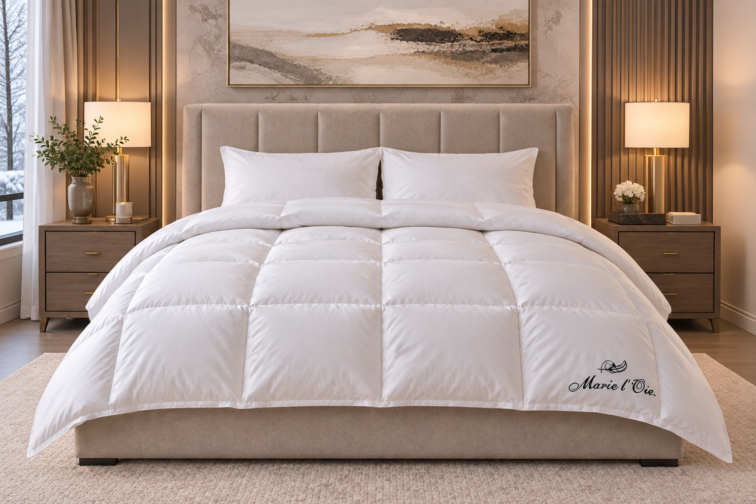 Couette carreaux hermétiques régulier