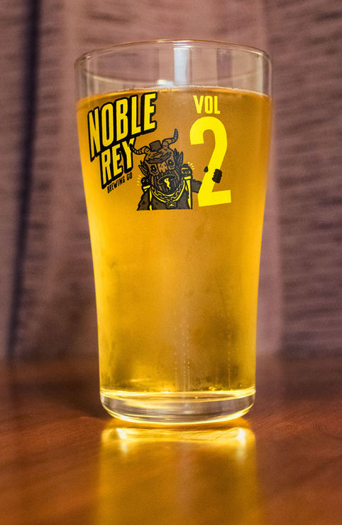 Noble Rey 2nd Anniversary event glass