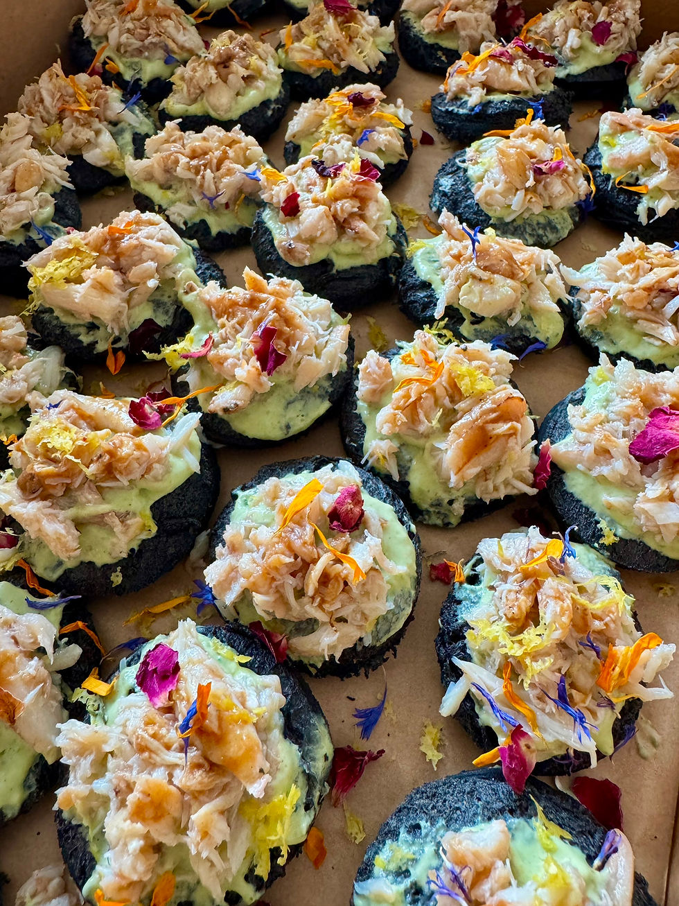 Private Yacht Catering Event Canapes