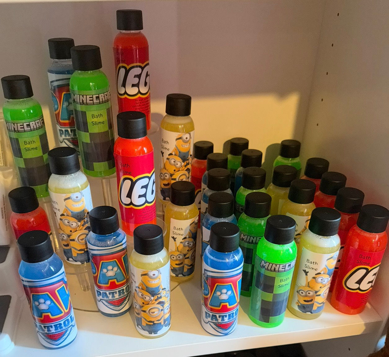 Kids slime Bath wash 