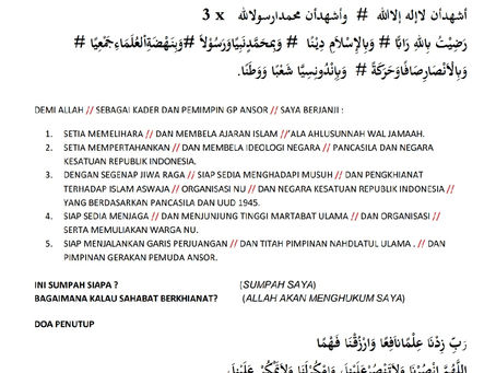 PIKIR LAGI DEH KALO MAU GABUNG ANSOR - BANSER