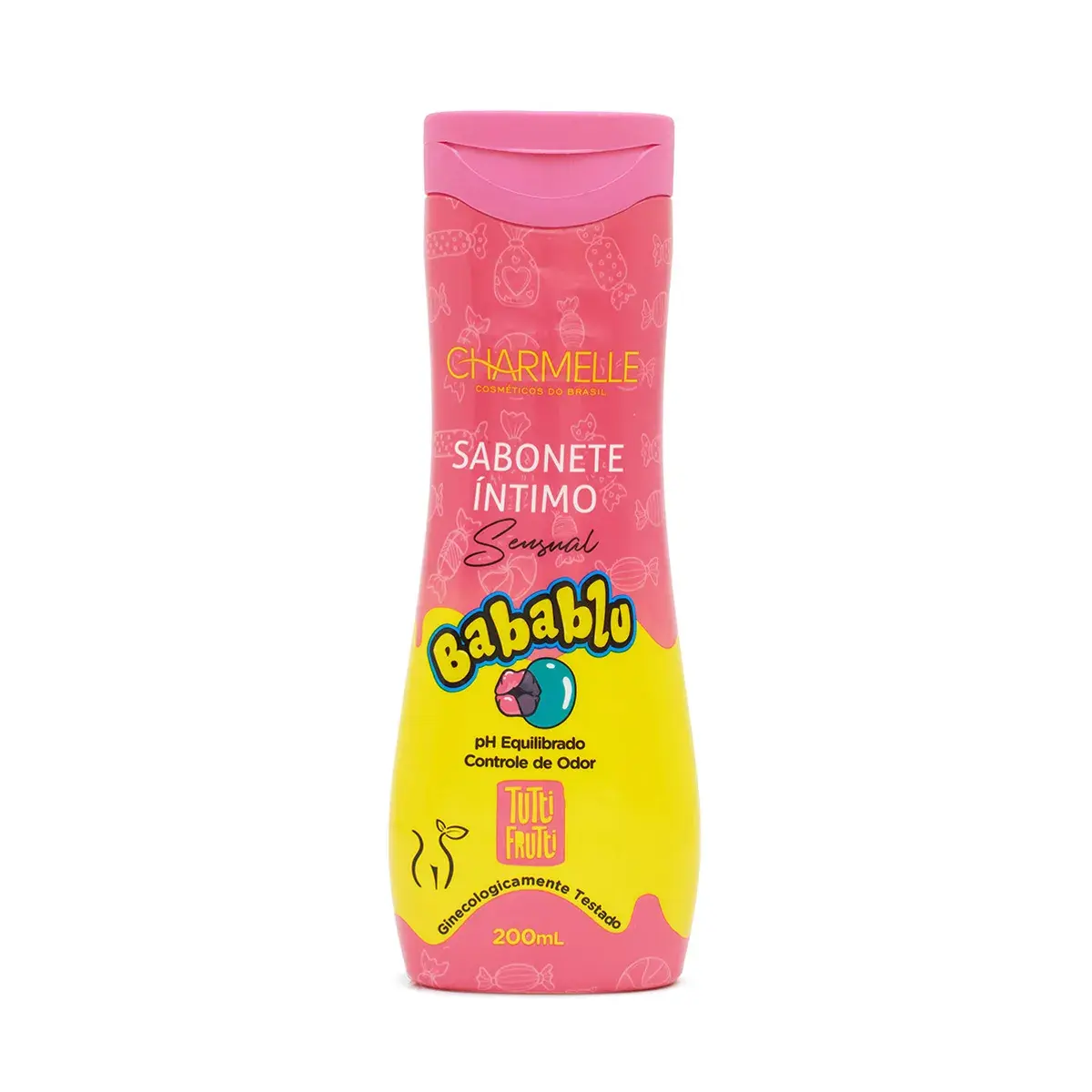 Sabonete Íntimo Babablu Tutti Frutti 200ml – Charmelle (0612)