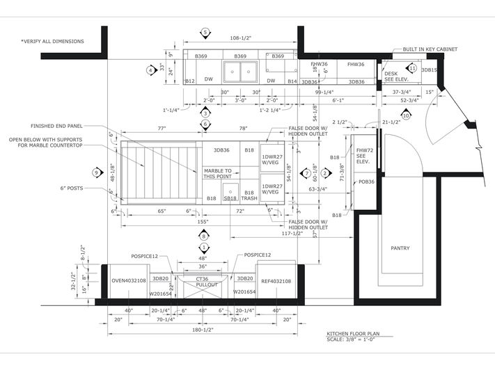 KITCHEN FLOOR PLAN