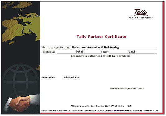 Tally ERP in Dubai