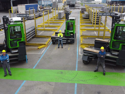 Partnerschaft Combilift & Hai Hammerer Aluminium