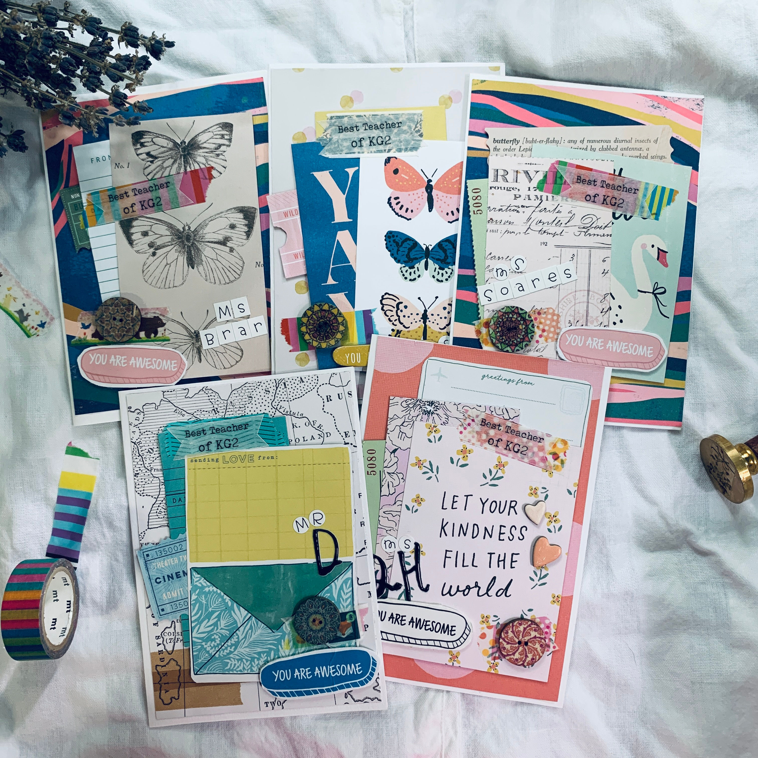 Customised Thank You Cards