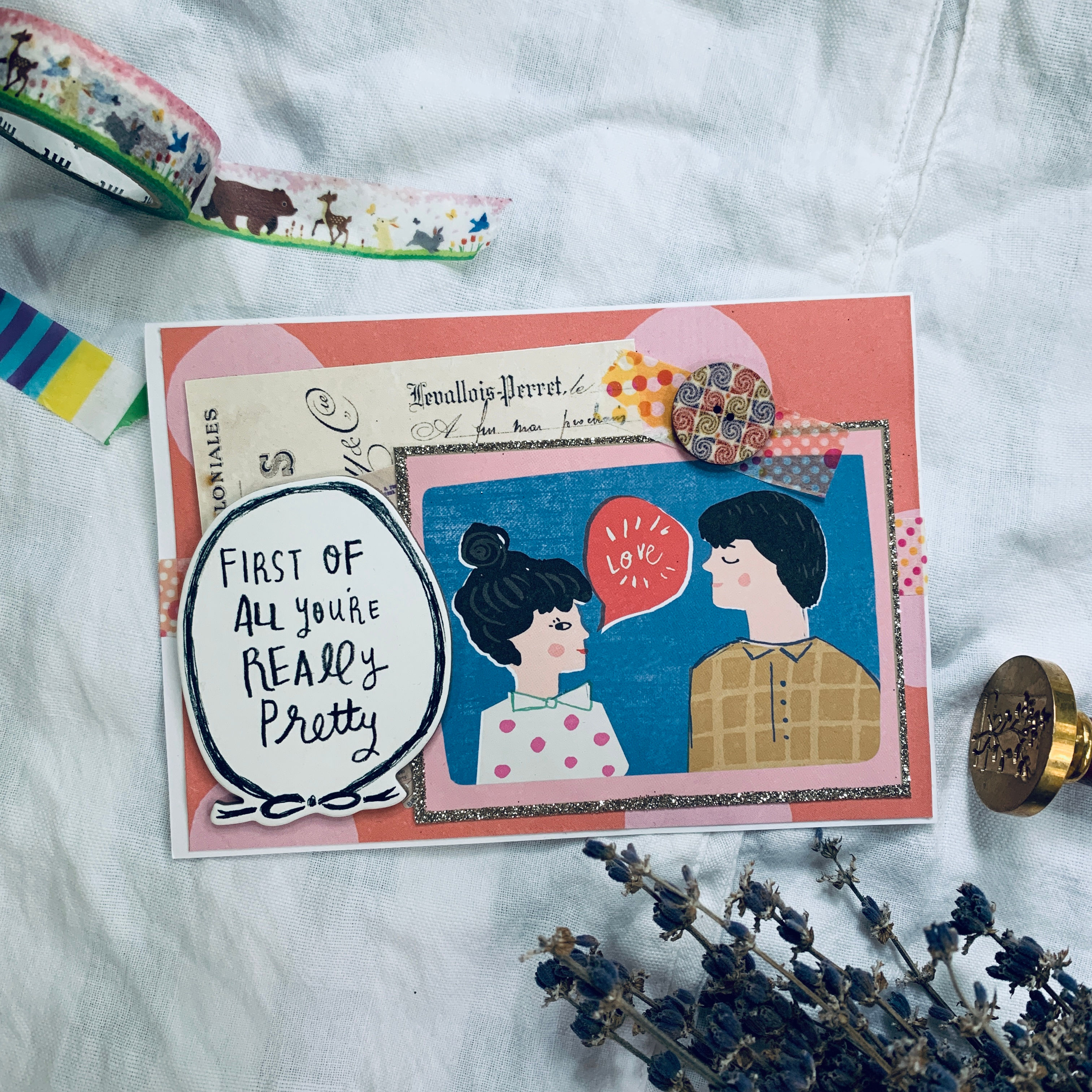 first of all you're really pretty