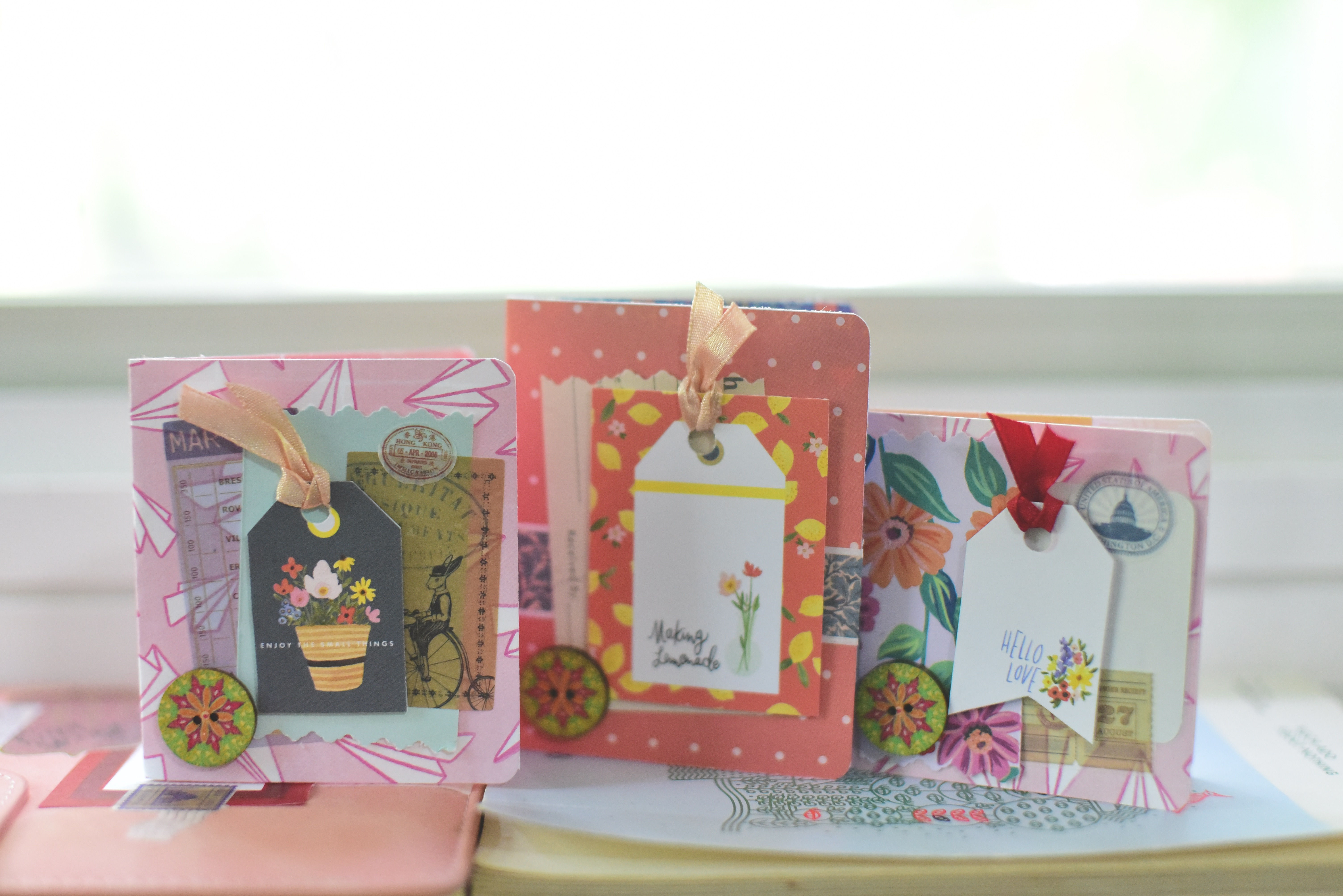 mini set: tiny tag greeting cards