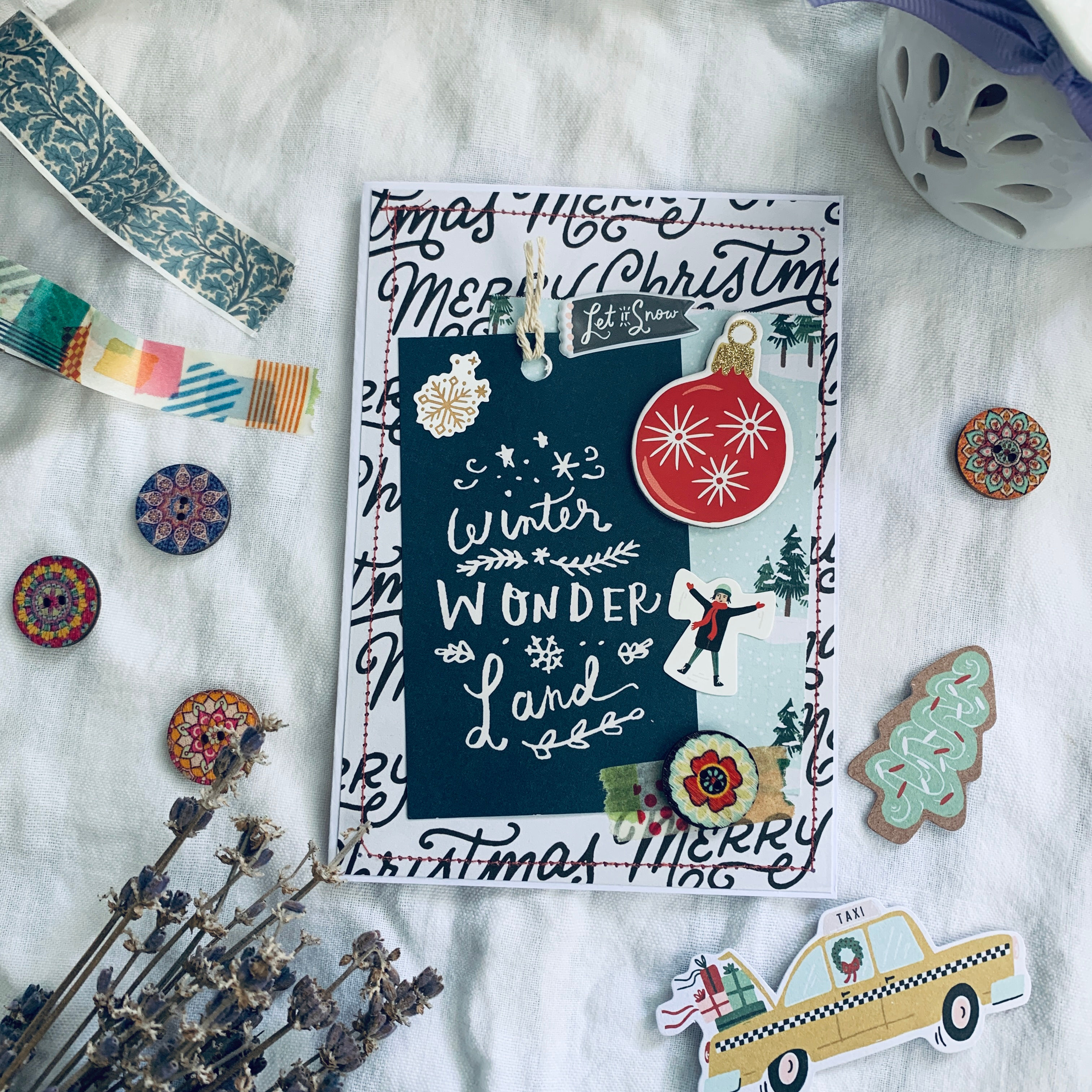 winter wonderland (navy)