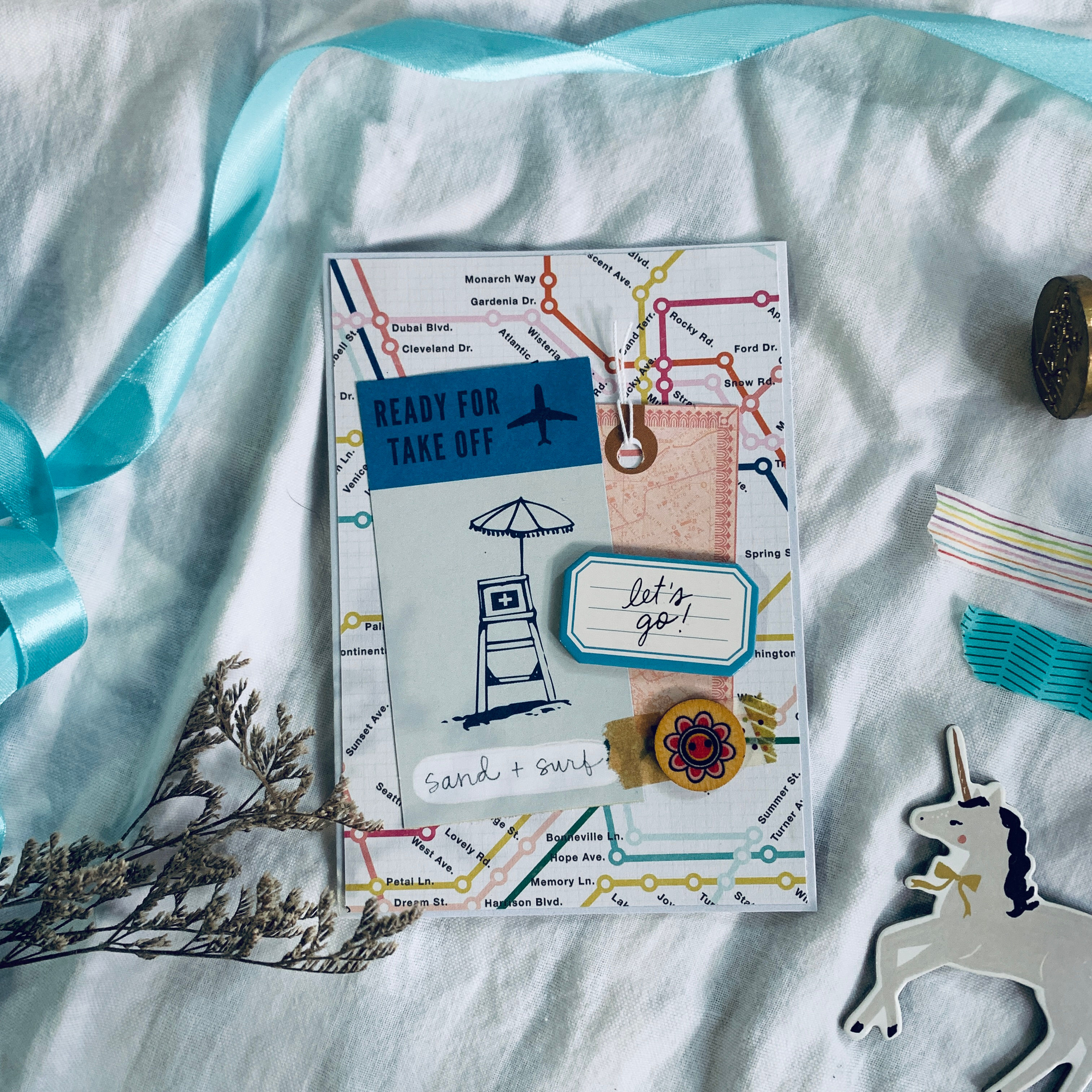 greeting card: ready for take-off