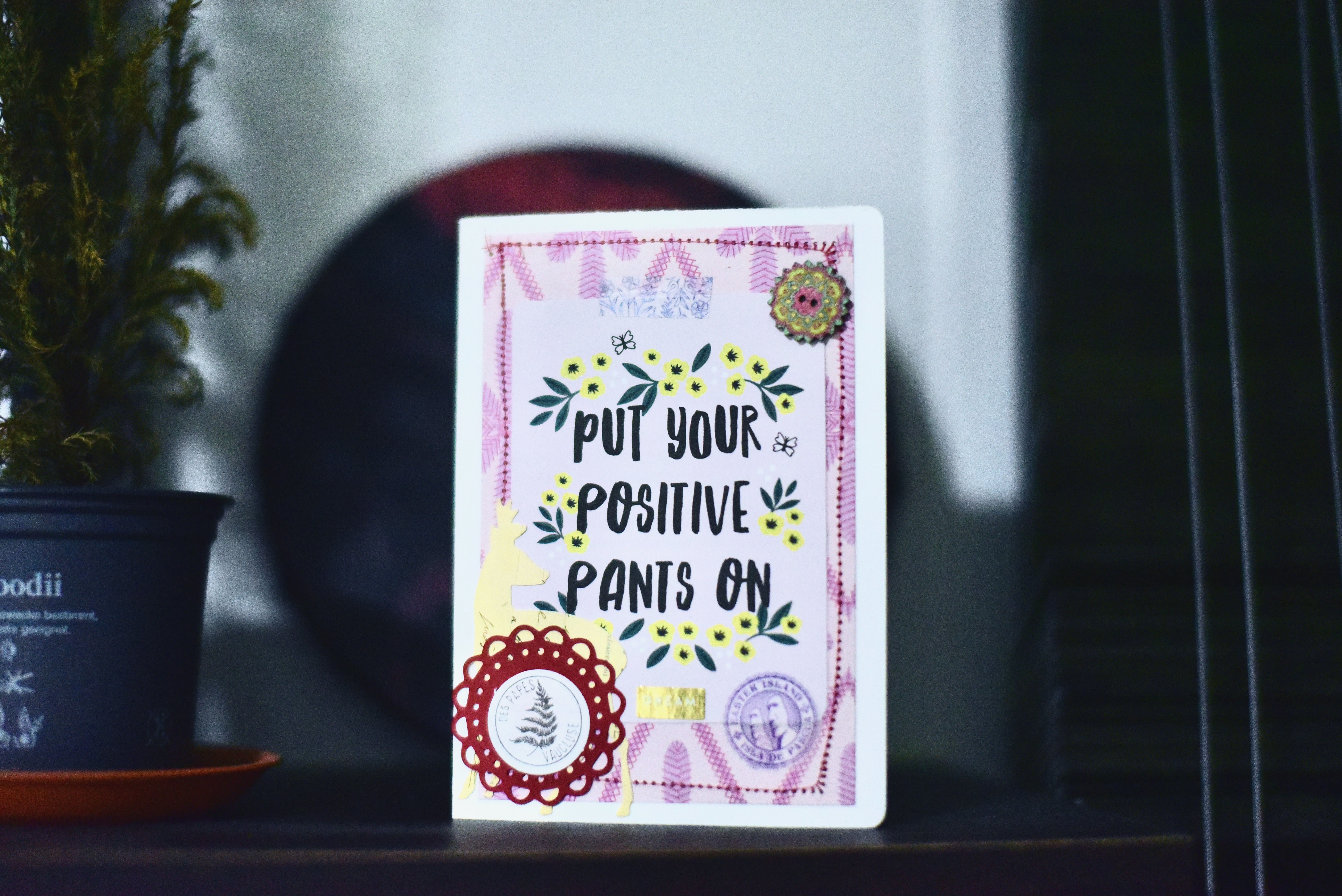 stitched: put your positive pants on