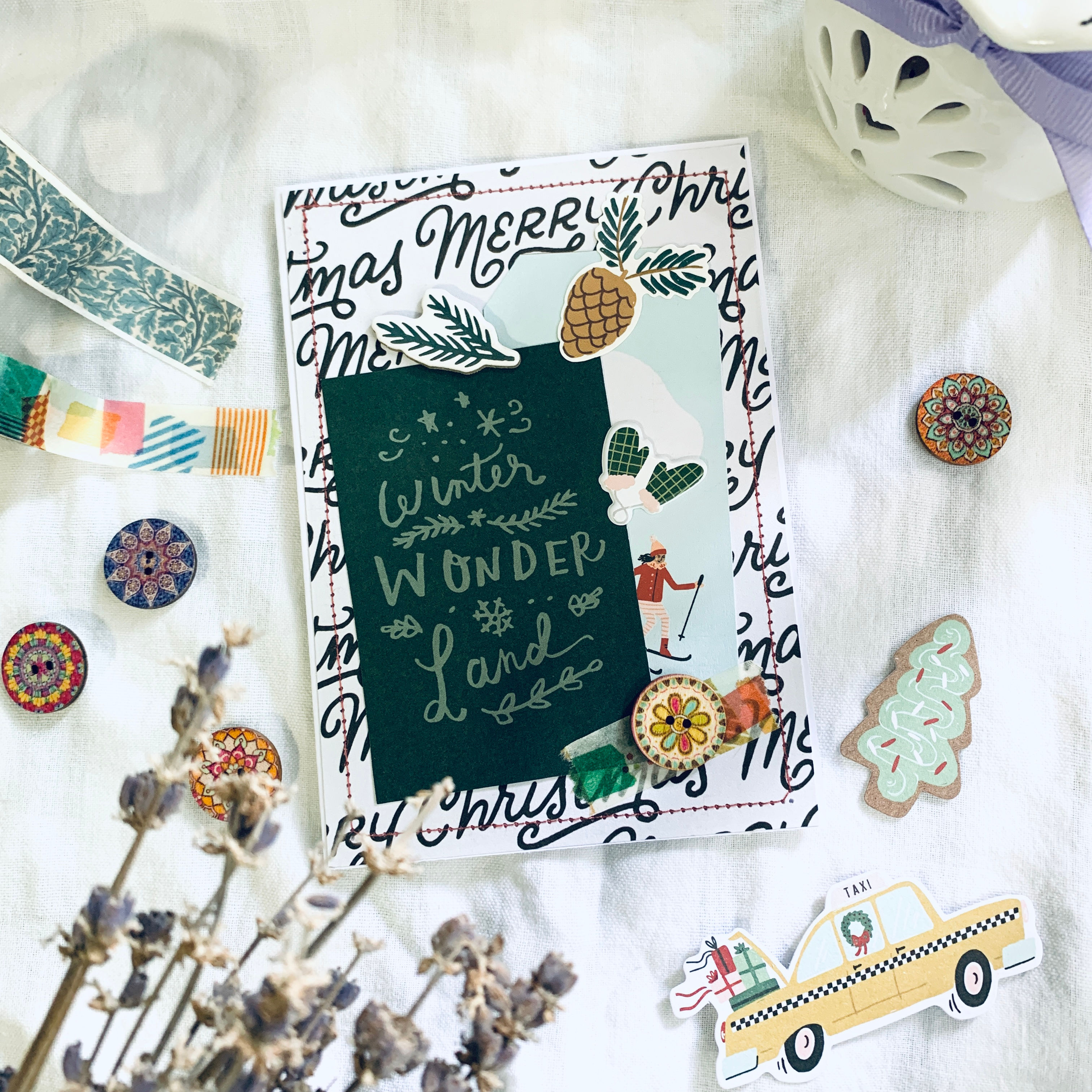 winter wonderland (green)