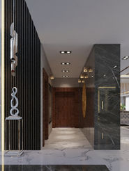 Luxury moodern Corridor 3D Design _ IMPERIUM GROUP.WebP